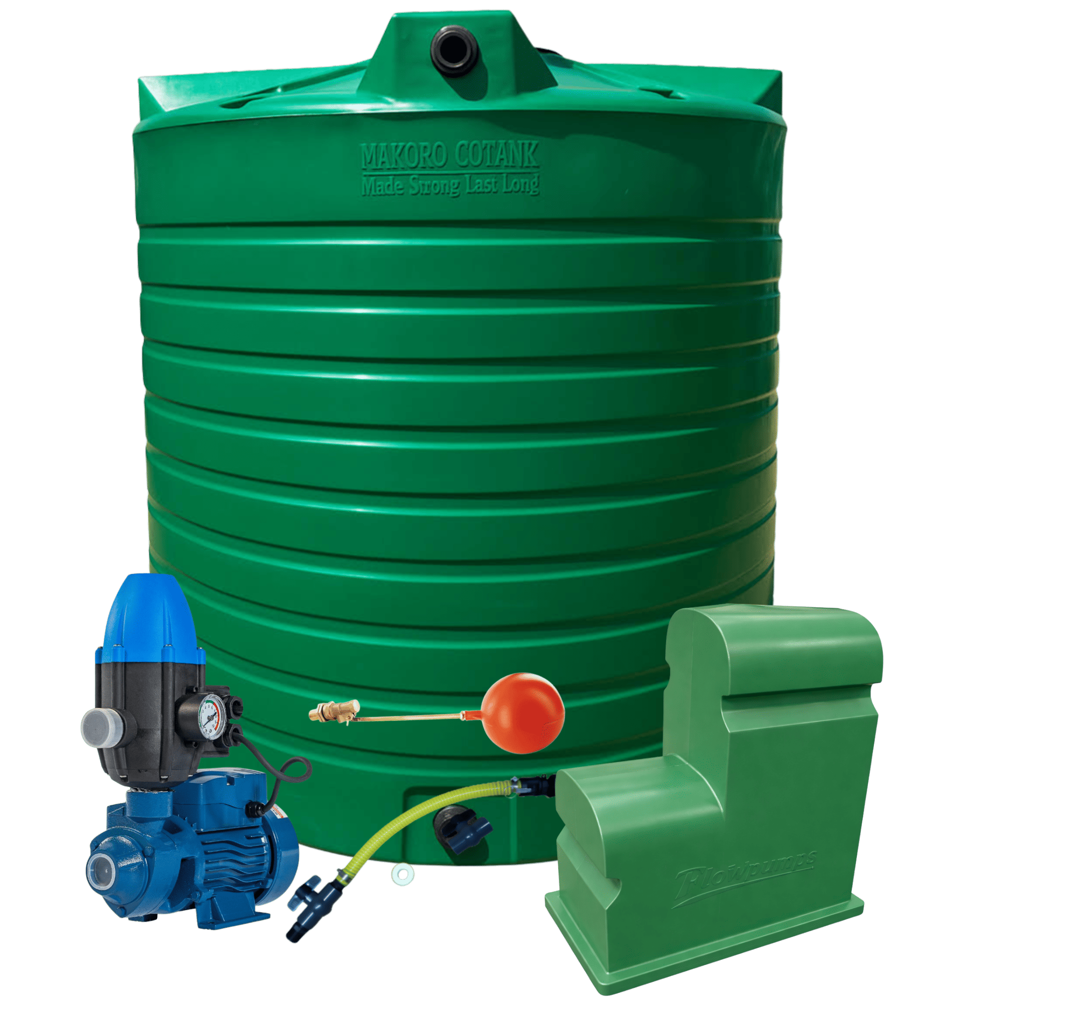 2500L Complete Combo Cape Green 0.75kW