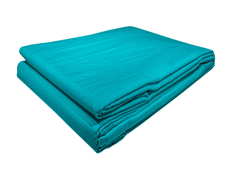 Simply Sleep - Everyday Collection Fitted Sheet - 90GSM - Peacock Blue - Single (06Pc Pack)