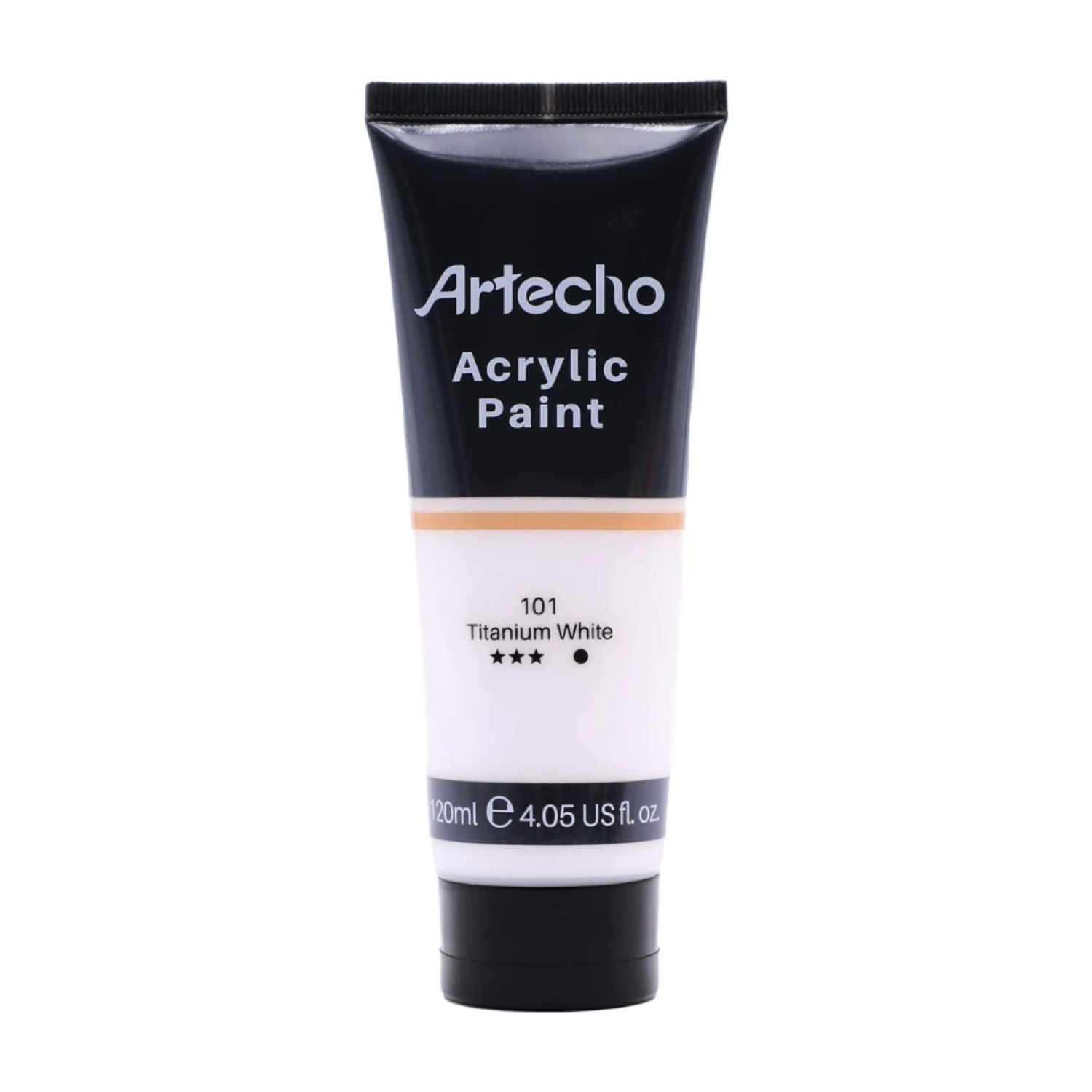 Artecho Titanium White 4.05 - 120ml Acrylic Paint Tube