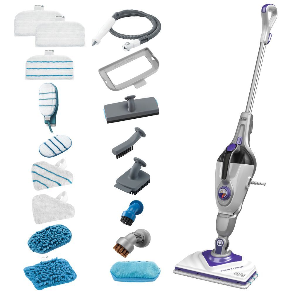 Blaack & Decker Gen 3.5 steam mop 15in1 with SteaMitt | BHSM1615DSM-QS