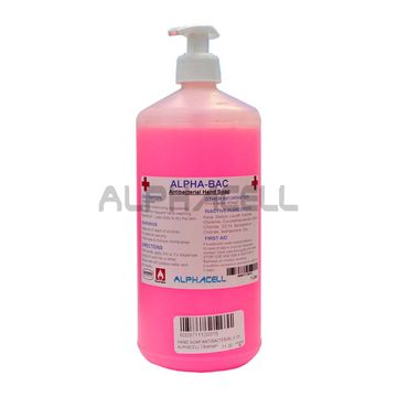 HAND SOAP ANTIBACTERIAL-1 Ltr  ALPHACELL Cleansan