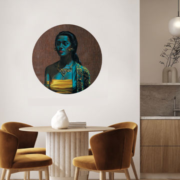 TRETCHIKOFF BALINESE WOMAN DECAL