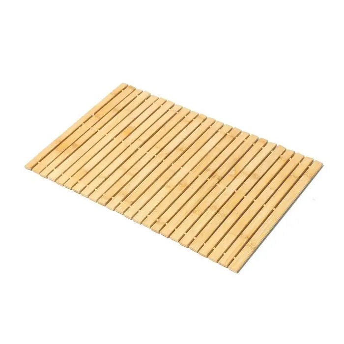 Woodly Bath Mat, Bamboo, 600mm x 400mm