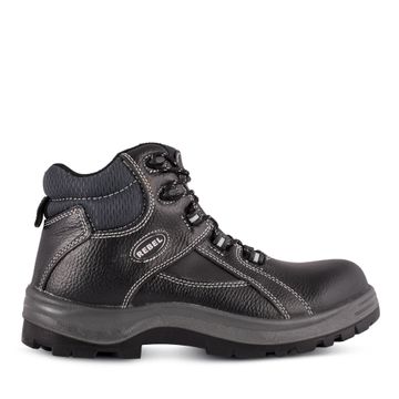 Safety Boot Rebel Non Metallic Comp T/C Black Kevlar Midsole - UK 12