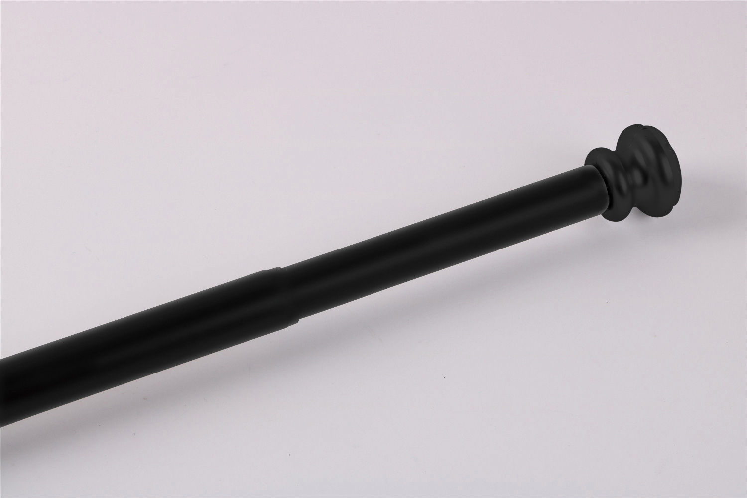 Bodie Bath -Black Shower Curtain Rod Small (80 - 135cm)