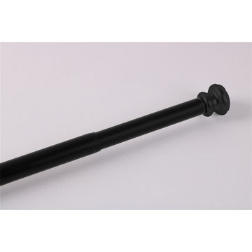 Bodie Bath -Black Shower Curtain Rod Small (80 - 135cm)