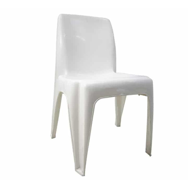 Vividitto - Carlow Chair (Virgin Plastic) - White