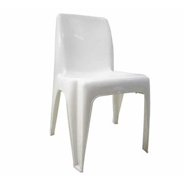 Vividitto - Carlow Chair (Virgin Plastic) - White