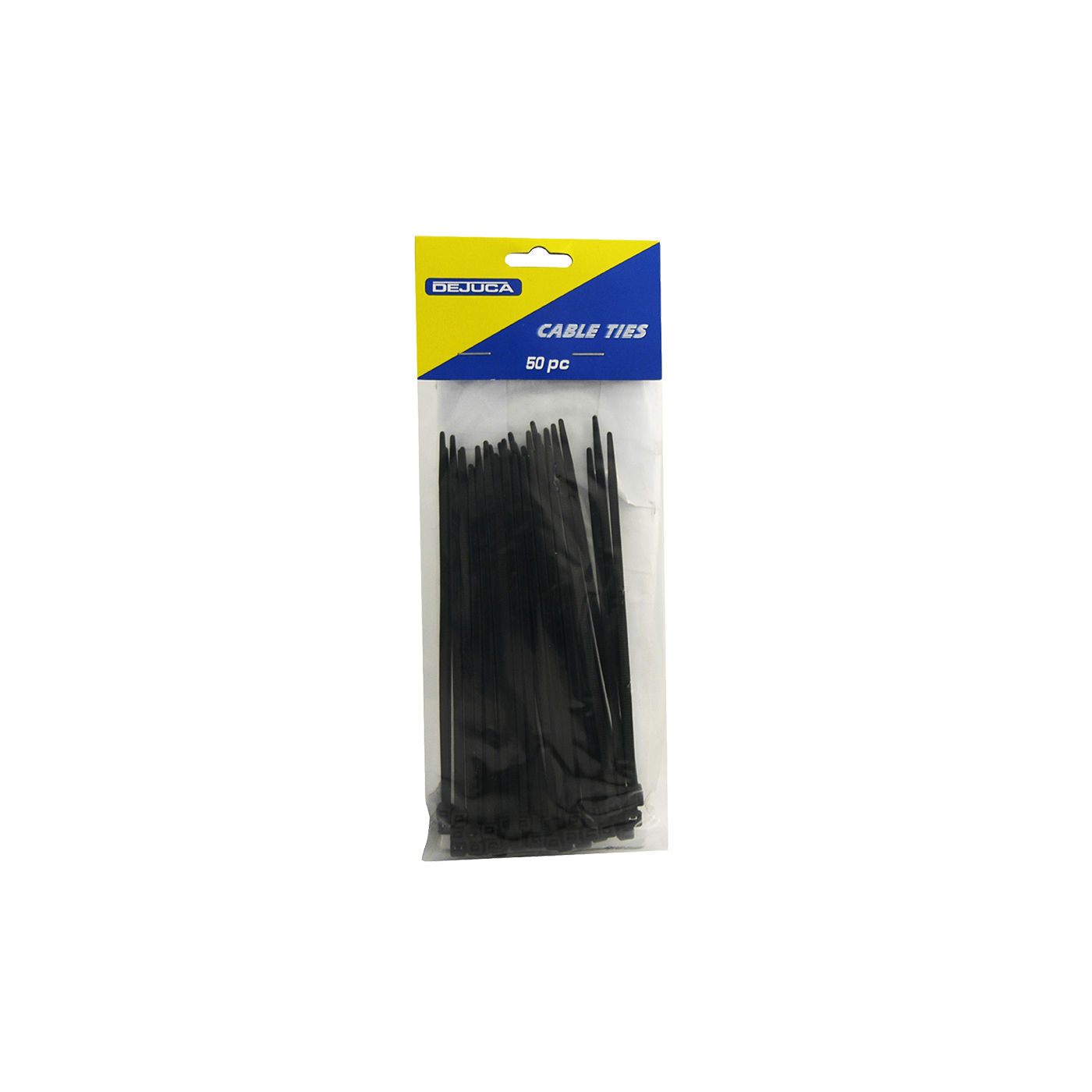 Dejuca - Cable Ties - Black - 150mm X 3.6mm - 50/pkt - 10 Pack