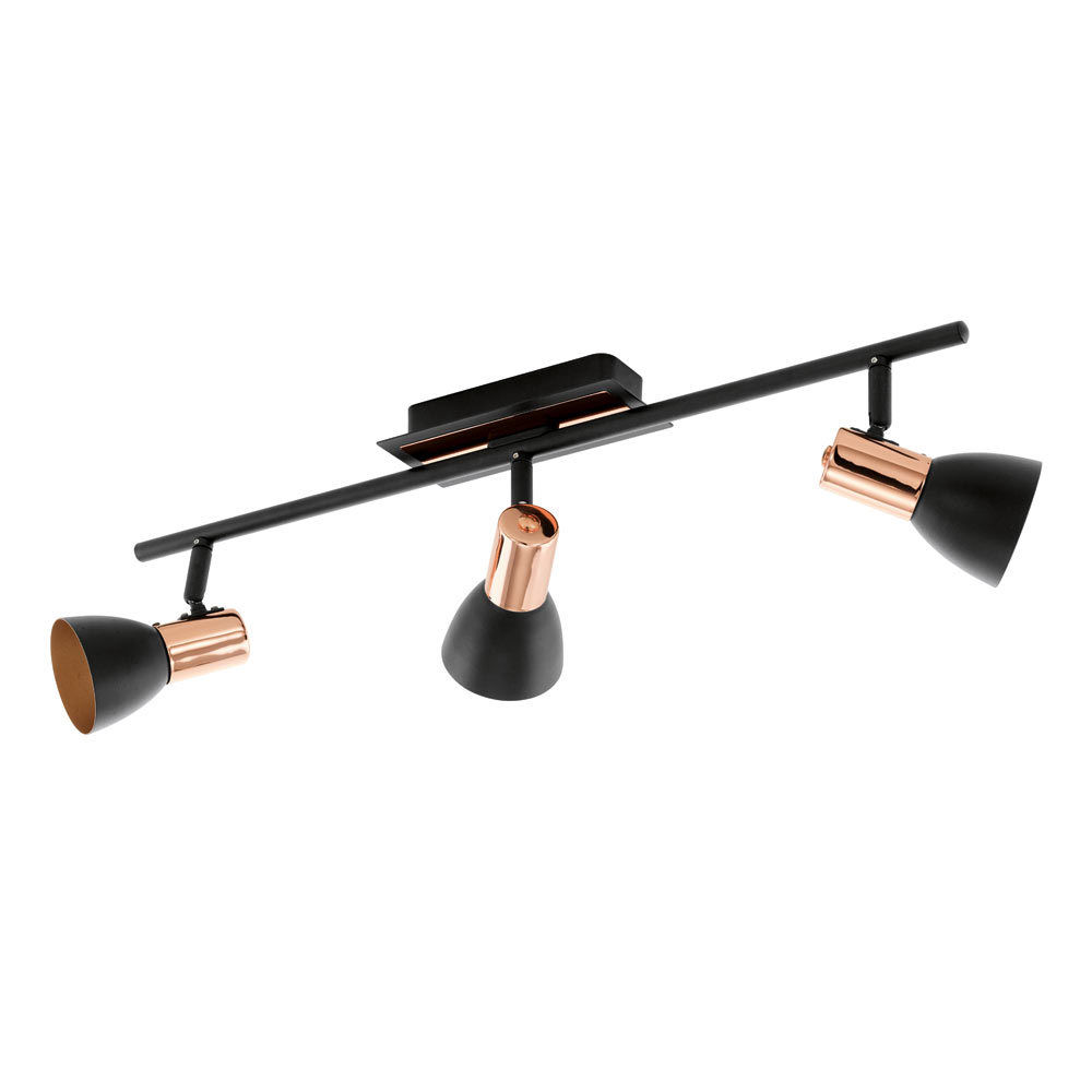 Barnham - LED - 3 Lights - Spot Light - 585mm - Black/Copper