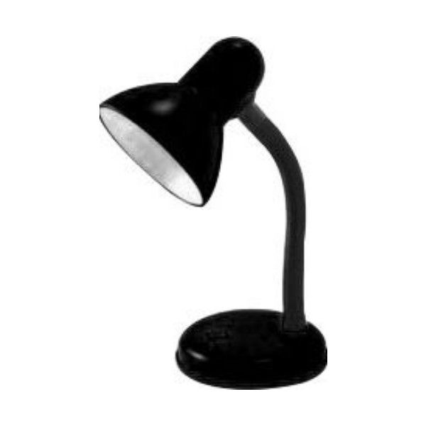 230VAC 40W Max E27 Black Desk Lamp