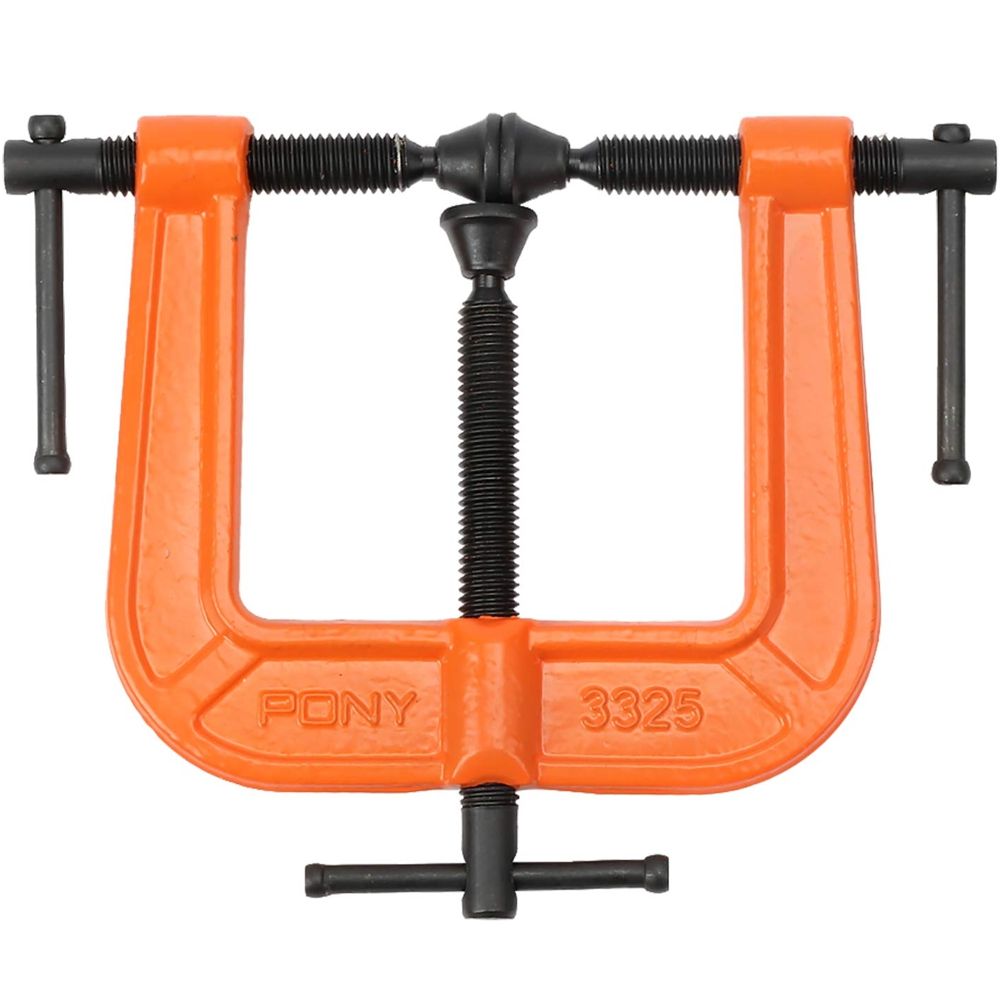 Pony - Three Way Edge Clamp 2 - 1/2 Inch - 64mm - 3 Pack