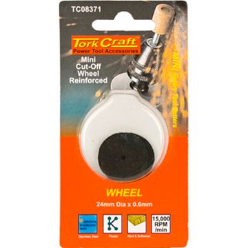 Mini Cut-Off Wheel Reinforced 24Mm X 0.6Mm
