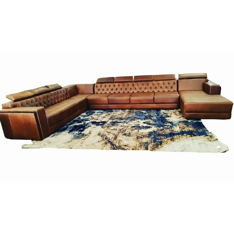 Beverly Sofa Genuine Leather 9 Seater