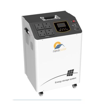 NavaSolar Trolley Inverter 3KW / 24VDC 2560WH LIFEPO4