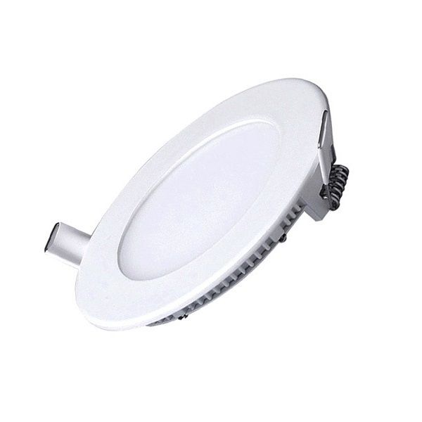 LED Panel Light 12W Round - White 2x Pack