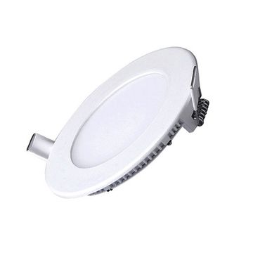 LED Panel Light 12W Round - White 2x Pack