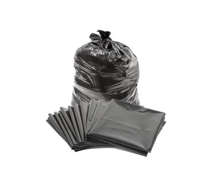 BagIt Heavy Duty Black Bags Medium 0 L Garbage Bag Pack Of 100 (100Bag )