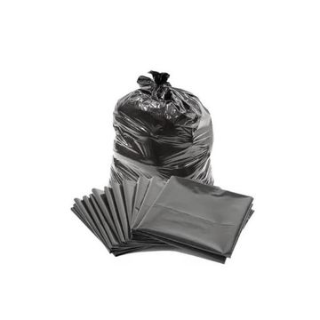 BagIt Heavy Duty Black Bags Medium 0 L Garbage Bag Pack Of 100 (100Bag )