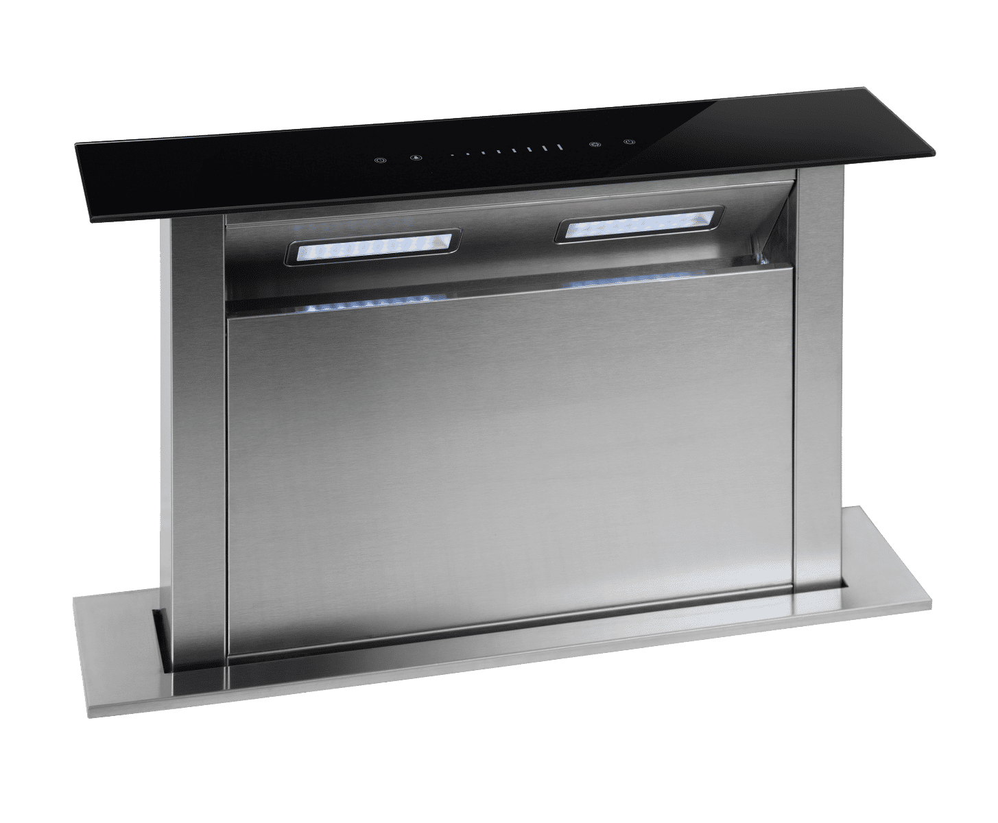 Falco 90Cm Down Draft Glass Extractor FAL-90-DDG
