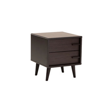 Vividitto - Batti 2 Drawer Pedestal - Wenge