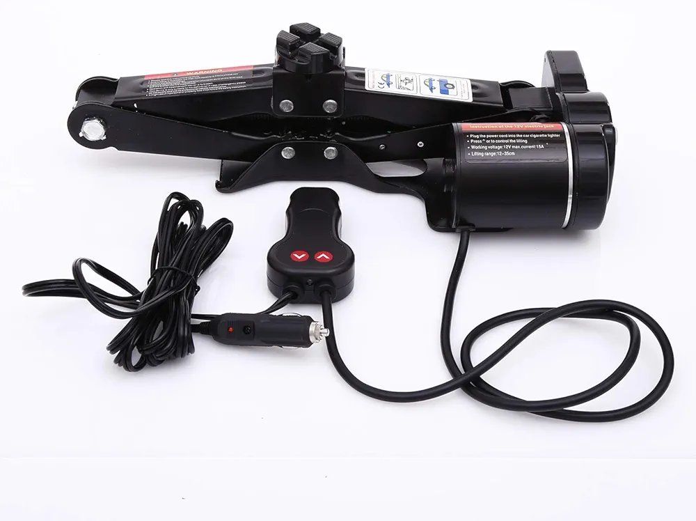 Electric Car Scissor Jack - 2 Ton Auto Scissor Jack