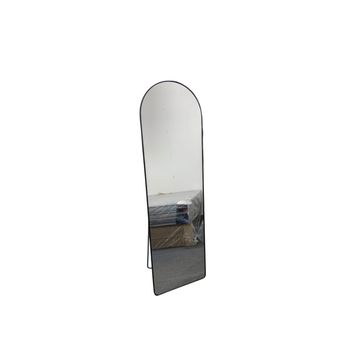 Freestanding or Wall Mounted Arch Mirror Black