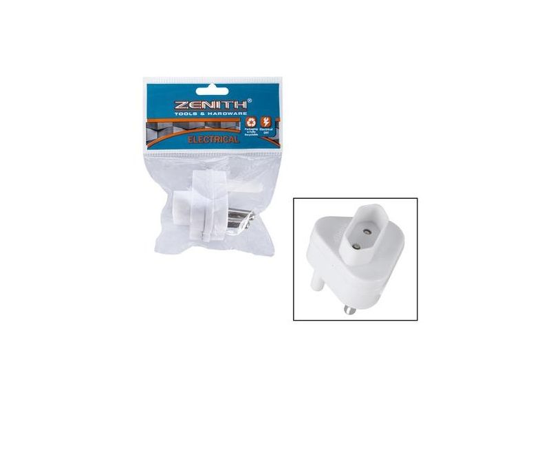 Plug-Adaptor 2pin Euro - 10 Pack