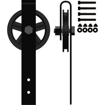 120mm Spoke Wheel Barn Door Hangers: Make a Grand Entrance
