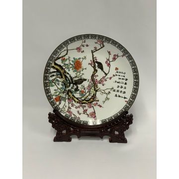 DESIGNER PLATE WITH STAND