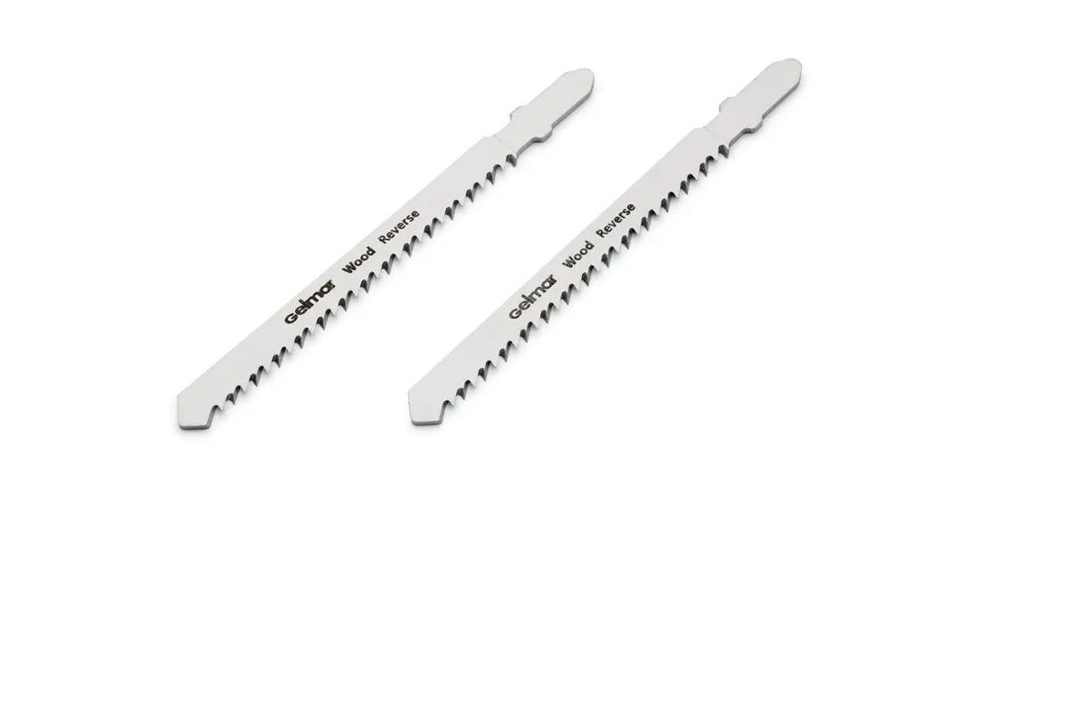 Jigsaw Blades, Fine, Reversed, T101BR, 2 Pieces (4 pack) BY WOODLY