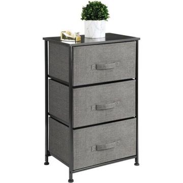 3-DRAWER STORAGE - DARK GREY