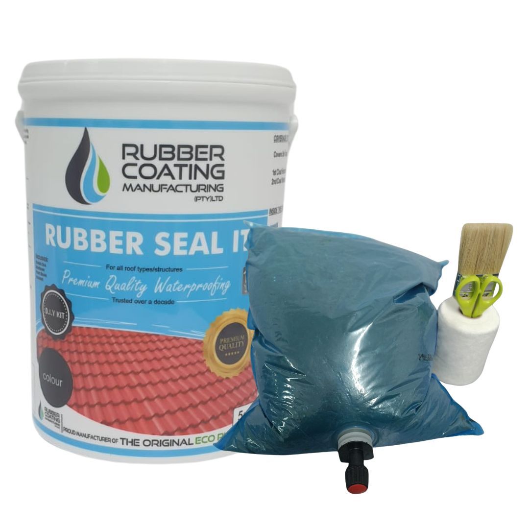 RCM Rubber Seal It Waterproof Coating DIY Kit 5m2 White