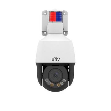 Unv - Ultra H.265 - 2Mp Outdoor Mini Lighthunter Ptz Camera With 4X Optical Zoom &Amp; Active Deterrence