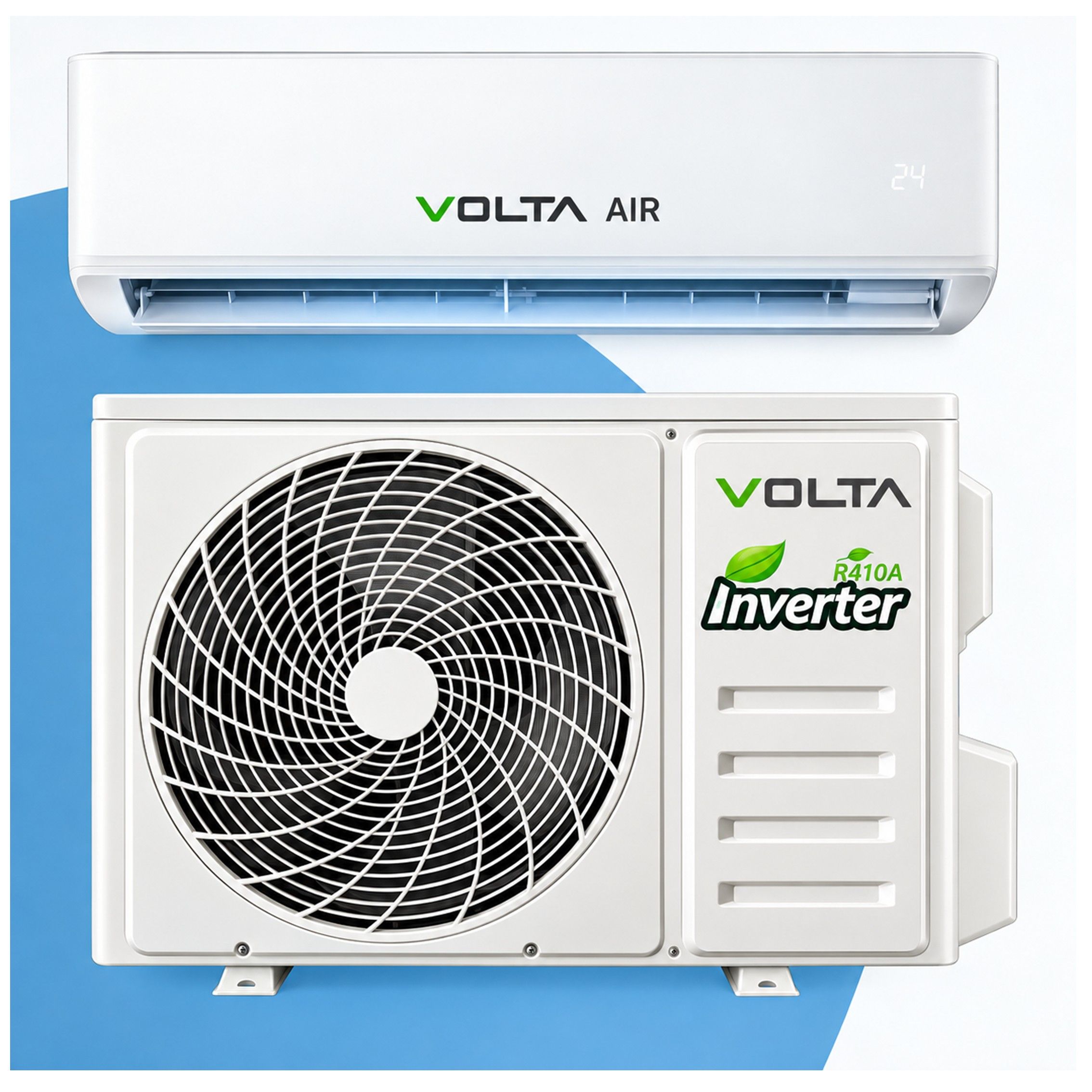 Madiega Trading - Volta Smart Inverter Air Conditioner 12000 BTU – Energy-Efficient Cooling & Heating