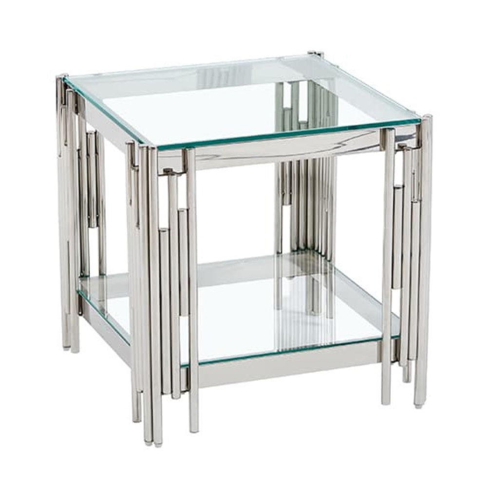 Royal Side Table-Silver