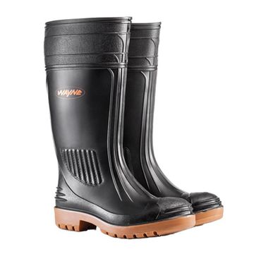 Wayne Gumboot Egoli Stc Knee Length Black Size 9