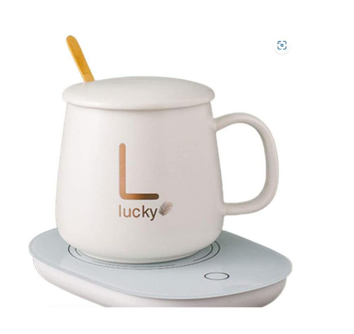 Portable Coaster Coffee Cup USB Heating Coaster Smart 55 Degrees
