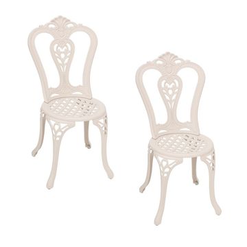 Victoria Aluminium Patio Chair / Garden Chair / Outdoor Chair - Set of 2   - SAND