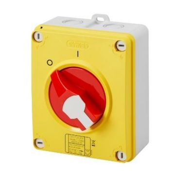 4P 32A Red/Yell Hand  IP69