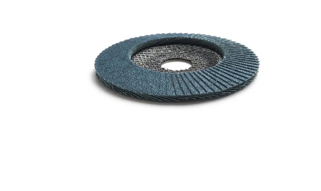 Bulldog Flap Disc, Homegrown, Angled, Zirconia, P80, 115mm x 22mm (4 pack) BY WOODLY