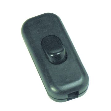 In-Line Black Rocker Switch 2Amp