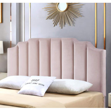 Seraphina Velvet Headboard -Pink