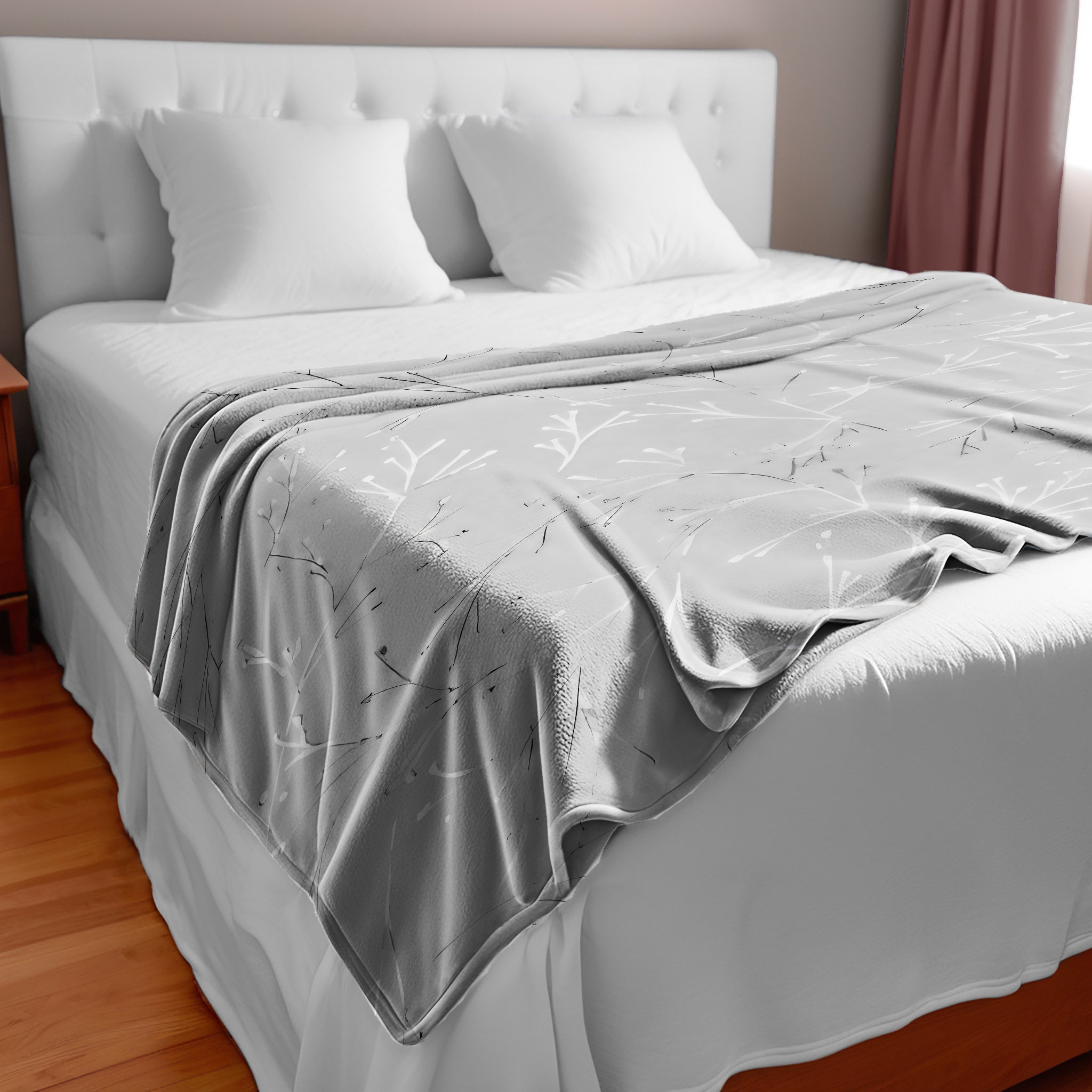 Silver Grey Large Light Weight Fleece