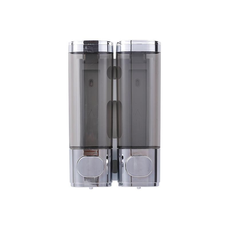 BATHROOM SOAP DISPENSER PLASTIC CHROME