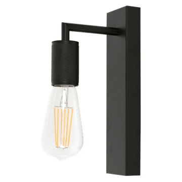 Zebbies Lighting Reece Black Wall Light