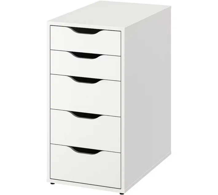 ALEX  Wood Free Standing Chest of Drawers