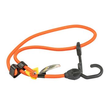 Bungee Straps Adjustable 60-100cm Orng - 2 Pack