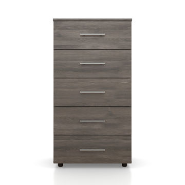 BAM! Oslo Tall Chest of Drawers - Roughsawn Oak