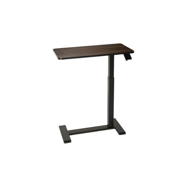 BOLLSIDAN Laptop stand, Walnut effect/black, 68x36cm